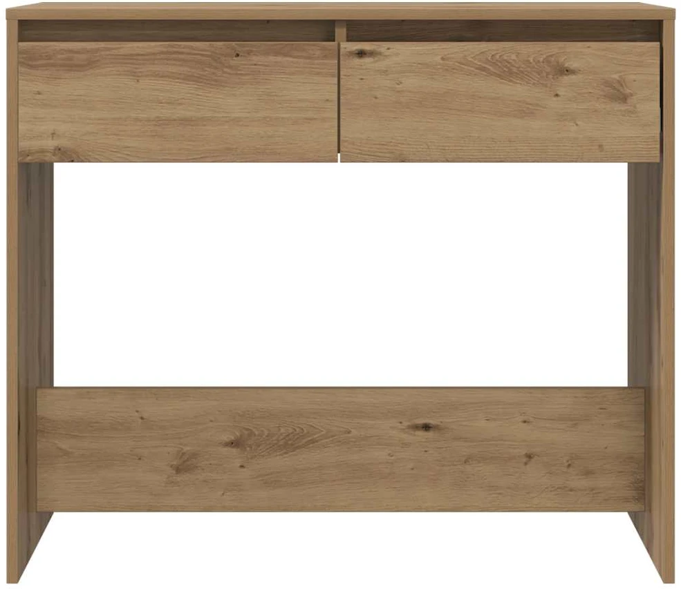Konsolinis staliukas, artisano ąžuolo, 89x41x76,5cm, mediena
