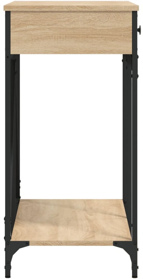 Konsolinis staliukas, ąžuolo, 100x39x78,5cm, apdirbta mediena