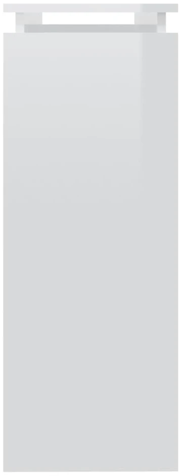 Konsolinis staliukas, baltas, 102x30x80cm, apdirbta mediena