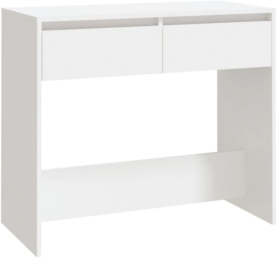 Konsolinis staliukas, baltos spalvos, 89x41x76,5cm, plienas