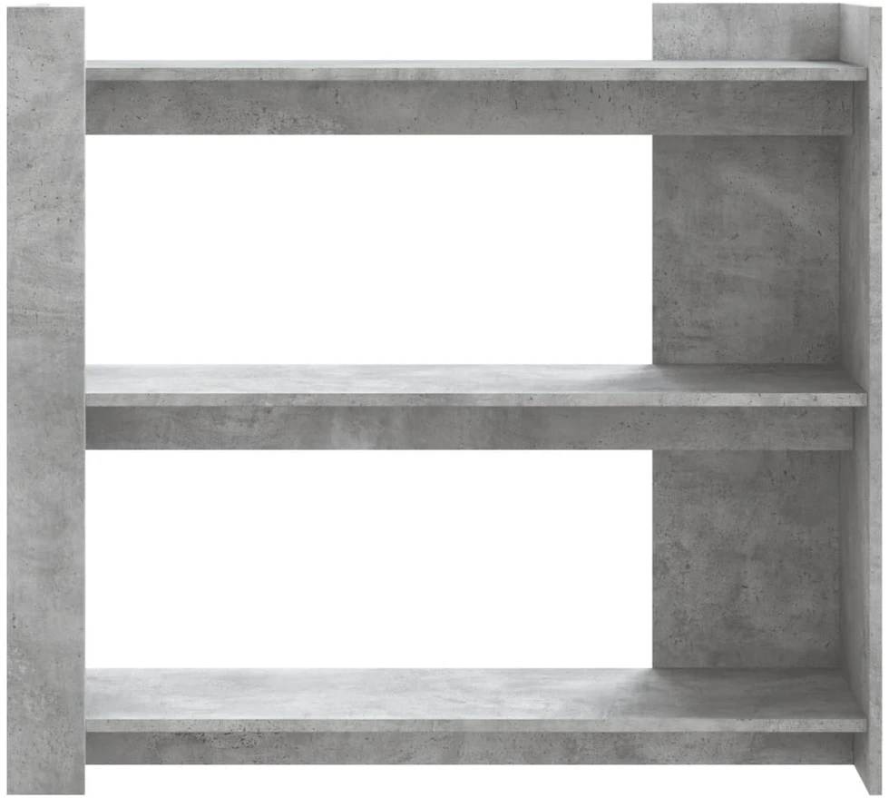 Konsolinis staliukas, betono, 100x35x90cm, apdirbta mediena