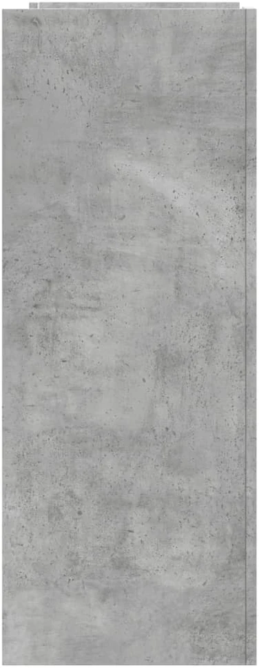 Konsolinis staliukas, betono, 100x35x90cm, apdirbta mediena
