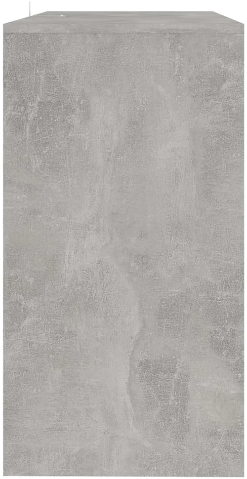 Konsolinis staliukas, betono, 89x41x76,5cm, apdirbta mediena