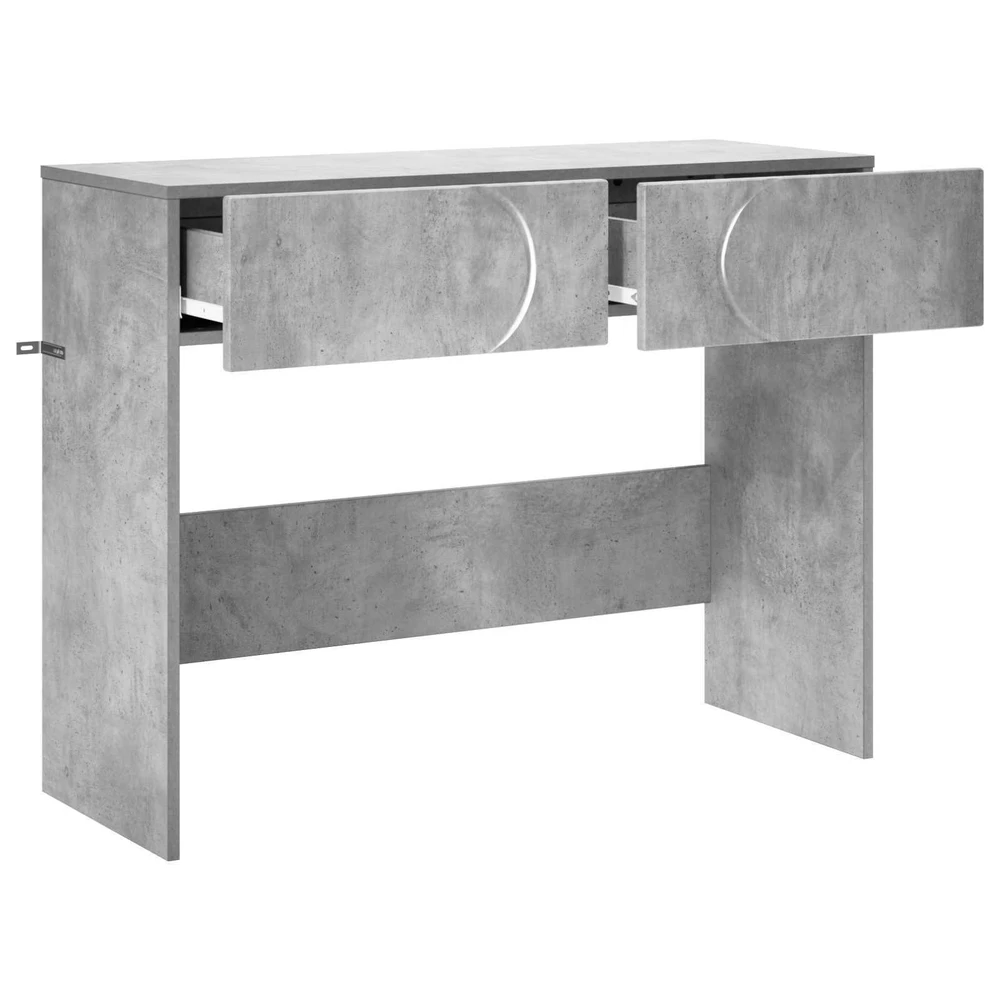 Konsolinis staliukas Betono pilka 96,5 x 38 x 75 cm