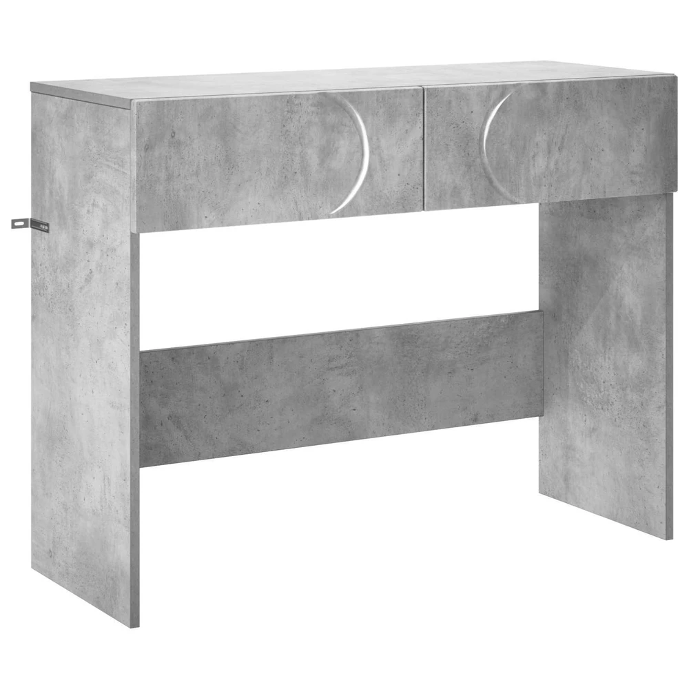 Konsolinis staliukas Betono pilka 96,5 x 38 x 75 cm