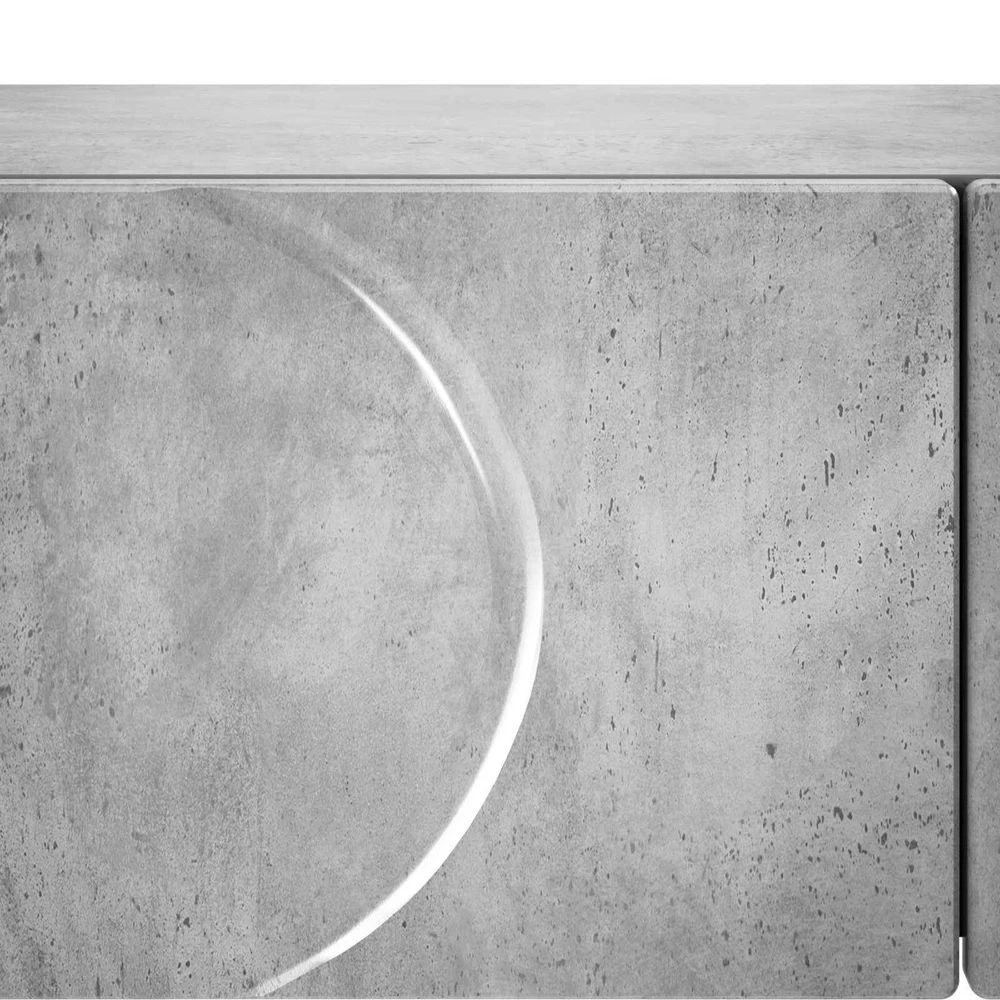 Konsolinis staliukas Betono pilka 96,5 x 38 x 75 cm