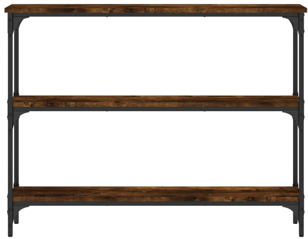 Konsolinis staliukas, dūminio ąžuolo, 100x22,5x75cm, mediena