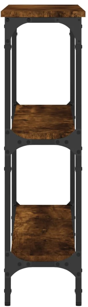 Konsolinis staliukas, dūminio ąžuolo, 100x22,5x75cm, mediena