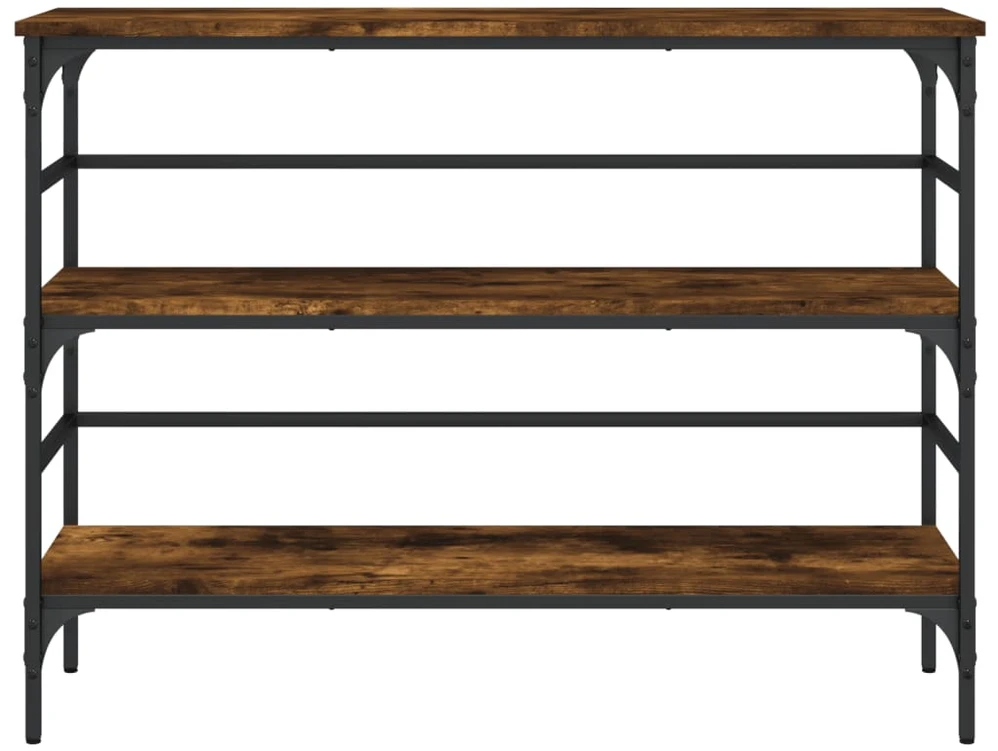 Konsolinis staliukas, dūminio ąžuolo, 100x32x75cm, mediena