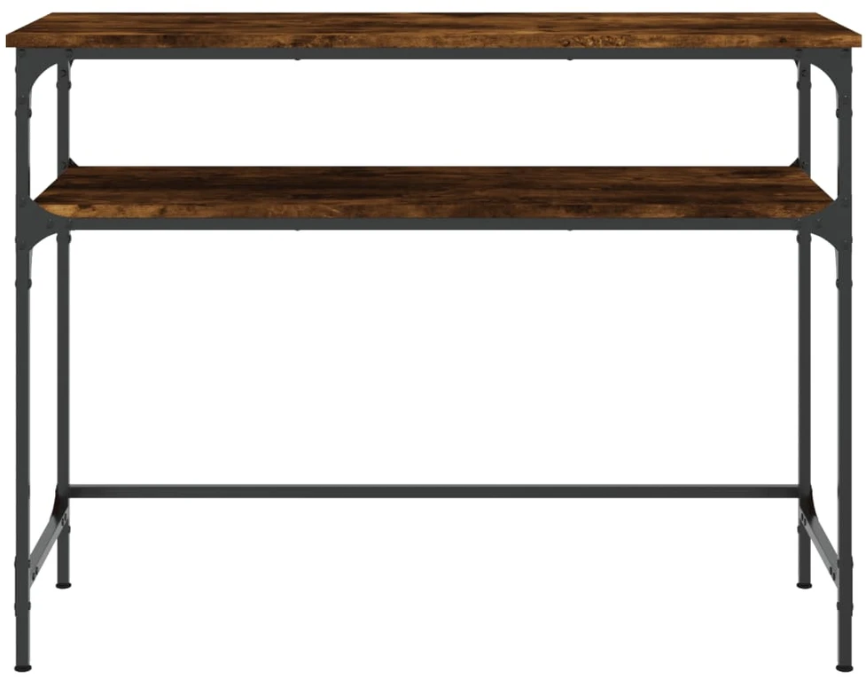 Konsolinis staliukas, dūminio ąžuolo, 100x35,5x75cm, mediena