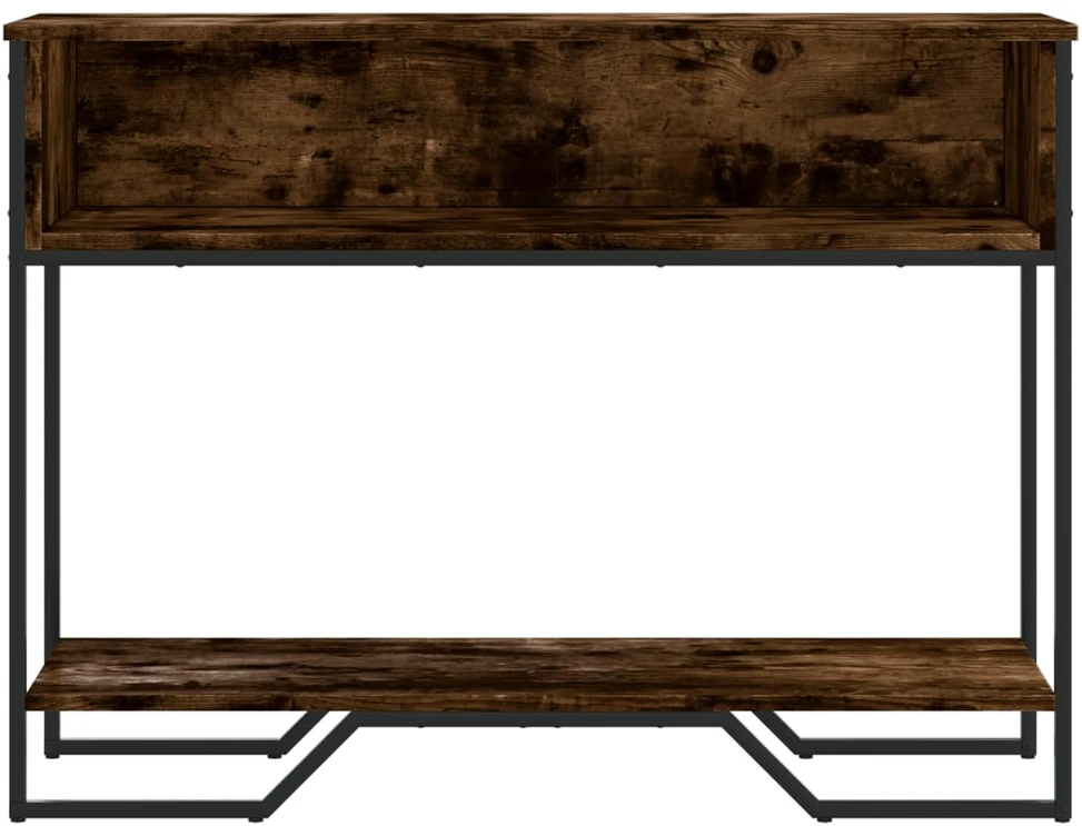 Konsolinis staliukas, dūminio ąžuolo, 100x35x74,5cm, mediena