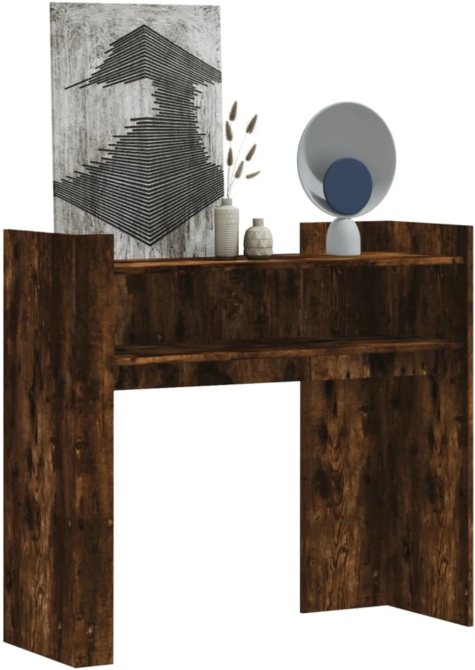 Konsolinis staliukas, dūminio ąžuolo, 100x35x90cm, mediena