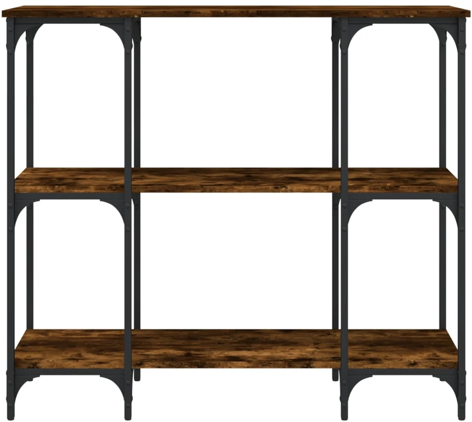 Konsolinis staliukas, dūminio ąžuolo, 102x35x90cm, mediena