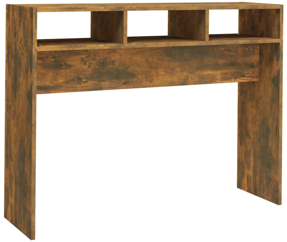 Konsolinis staliukas, dūminio ąžuolo, 105x30x80cm, mediena