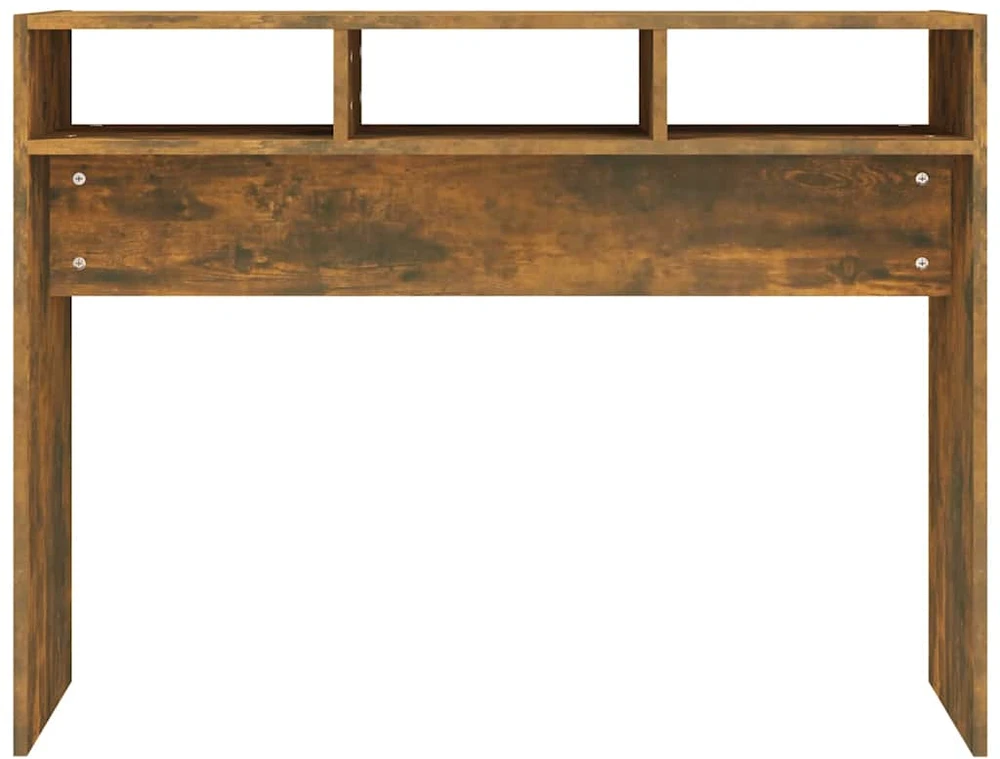 Konsolinis staliukas, dūminio ąžuolo, 105x30x80cm, mediena