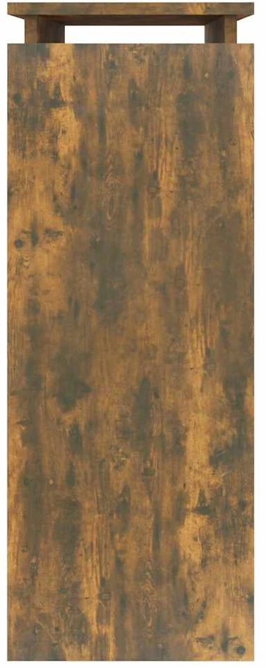 Konsolinis staliukas, dūminio ąžuolo, 80x30x80cm, mediena