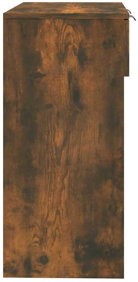 Konsolinis staliukas, dūminio ąžuolo, 90x36x75cm, mediena