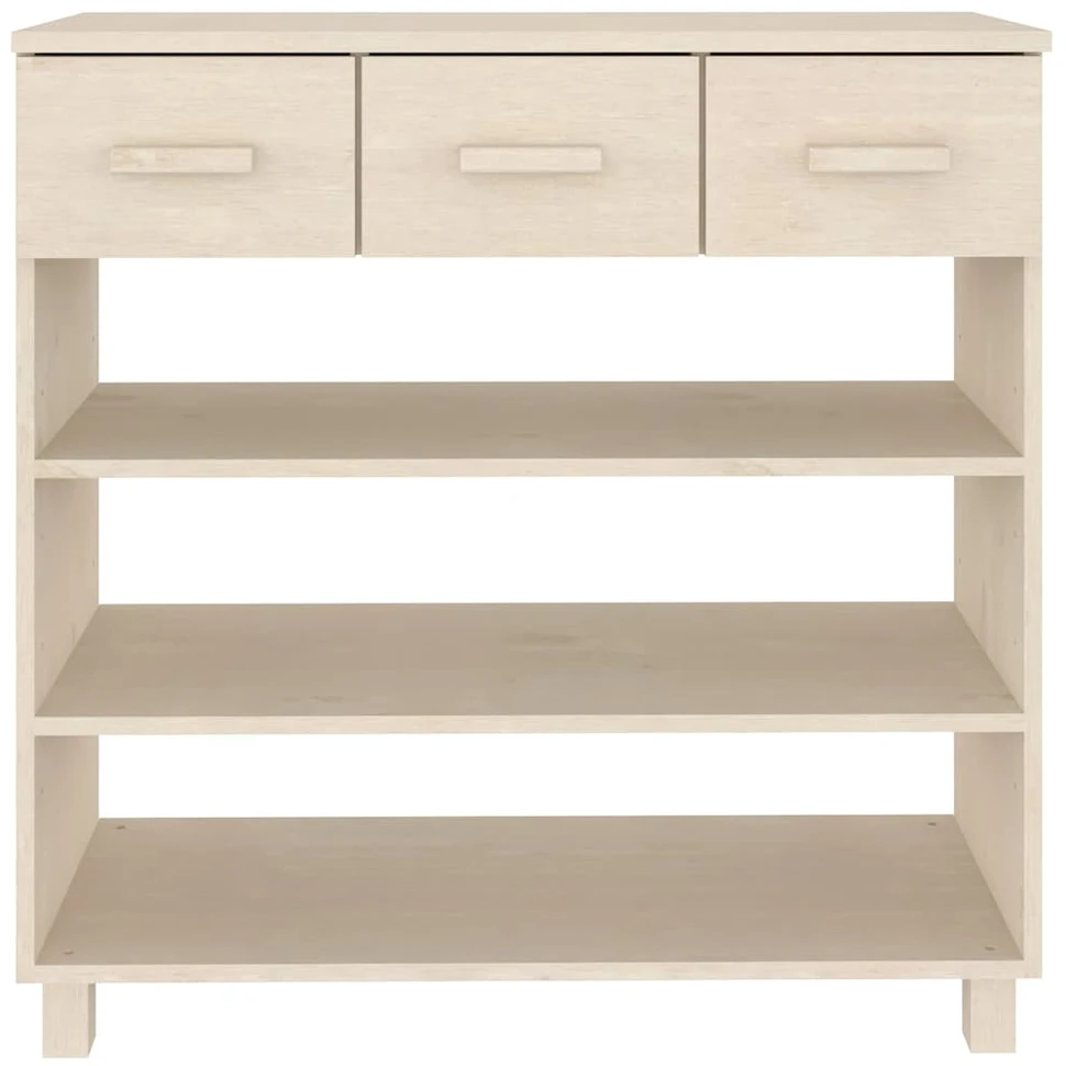 Konsolinis staliukas HAMAR, medaus rudas, 90x35x90cm, pušis