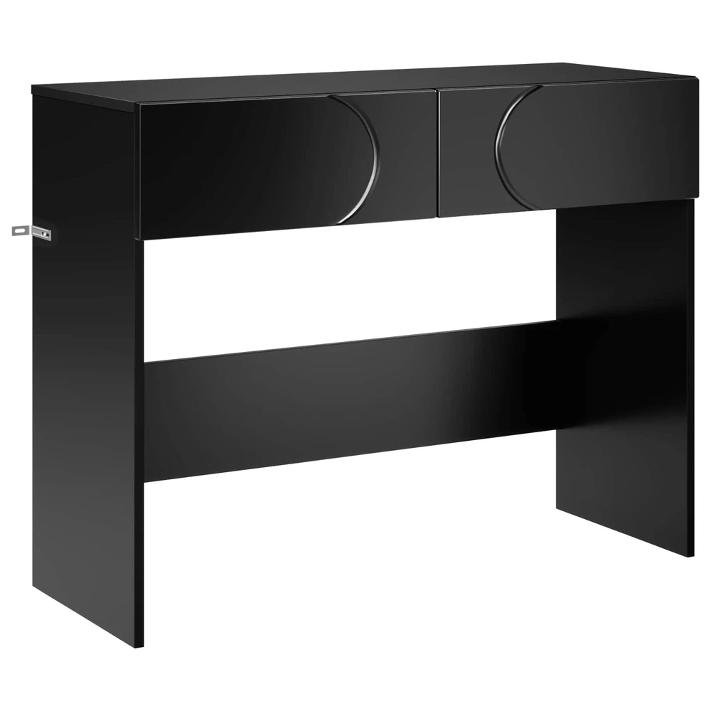 Konsolinis staliukas Juoda 96,5 x 38 x 75 cm Apdirbta mediena