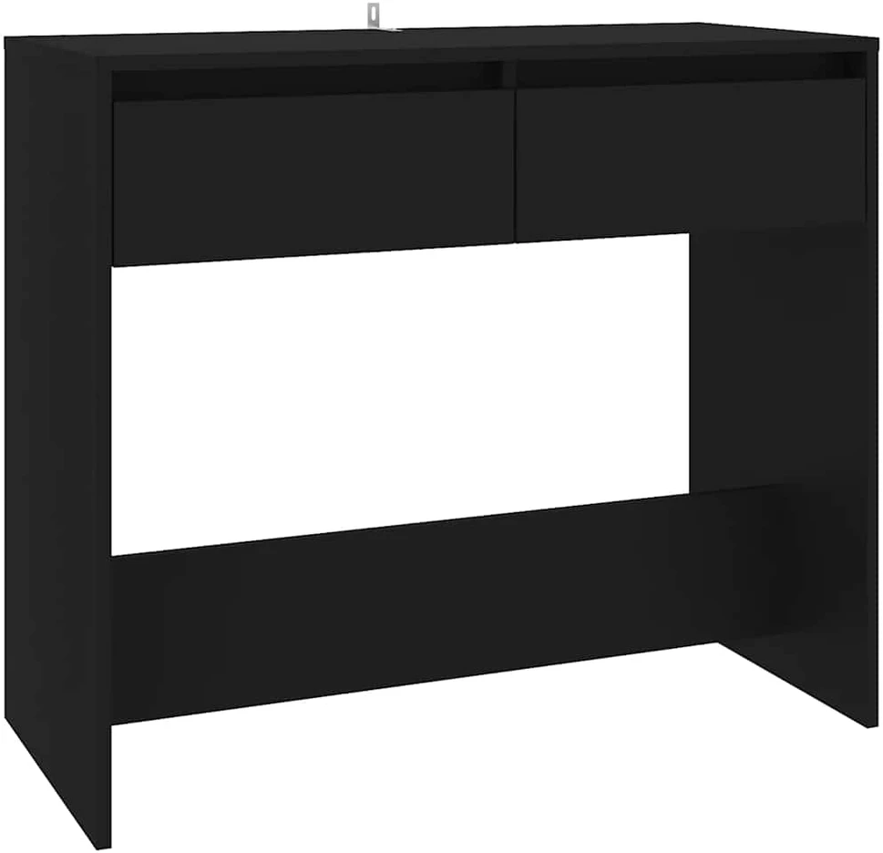Konsolinis staliukas, juodos spalvos, 89x41x76,5cm, plienas