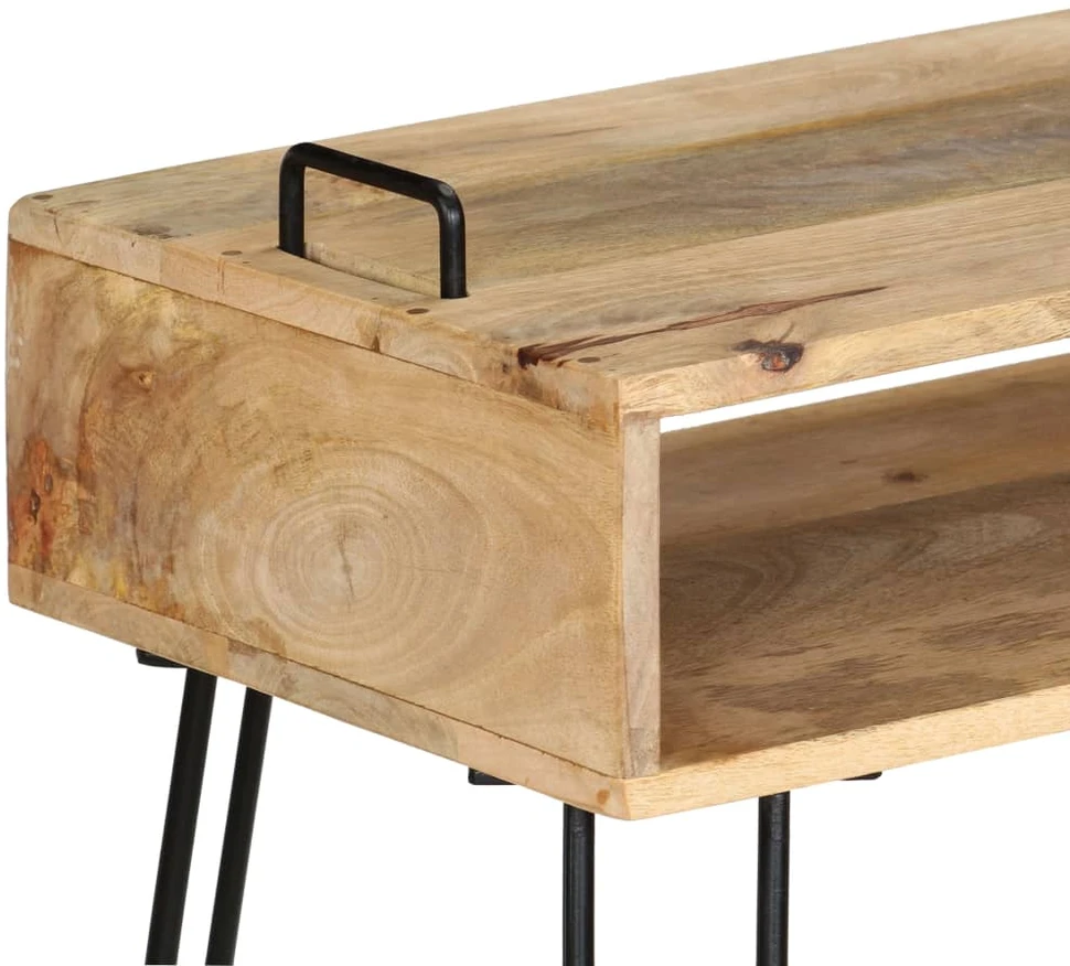 Konsolinis staliukas, mango medienos masyvas, 115x35x76cm