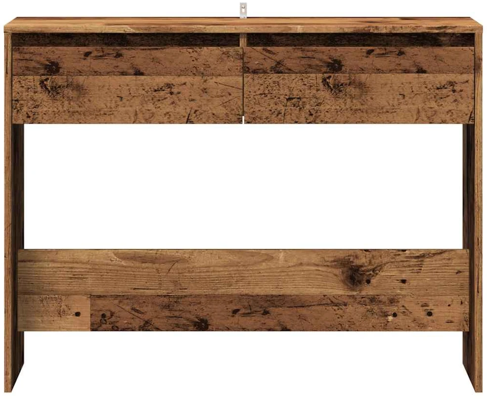 Konsolinis staliukas, medienos, 100x35x76,5cm, apdirbta mediena