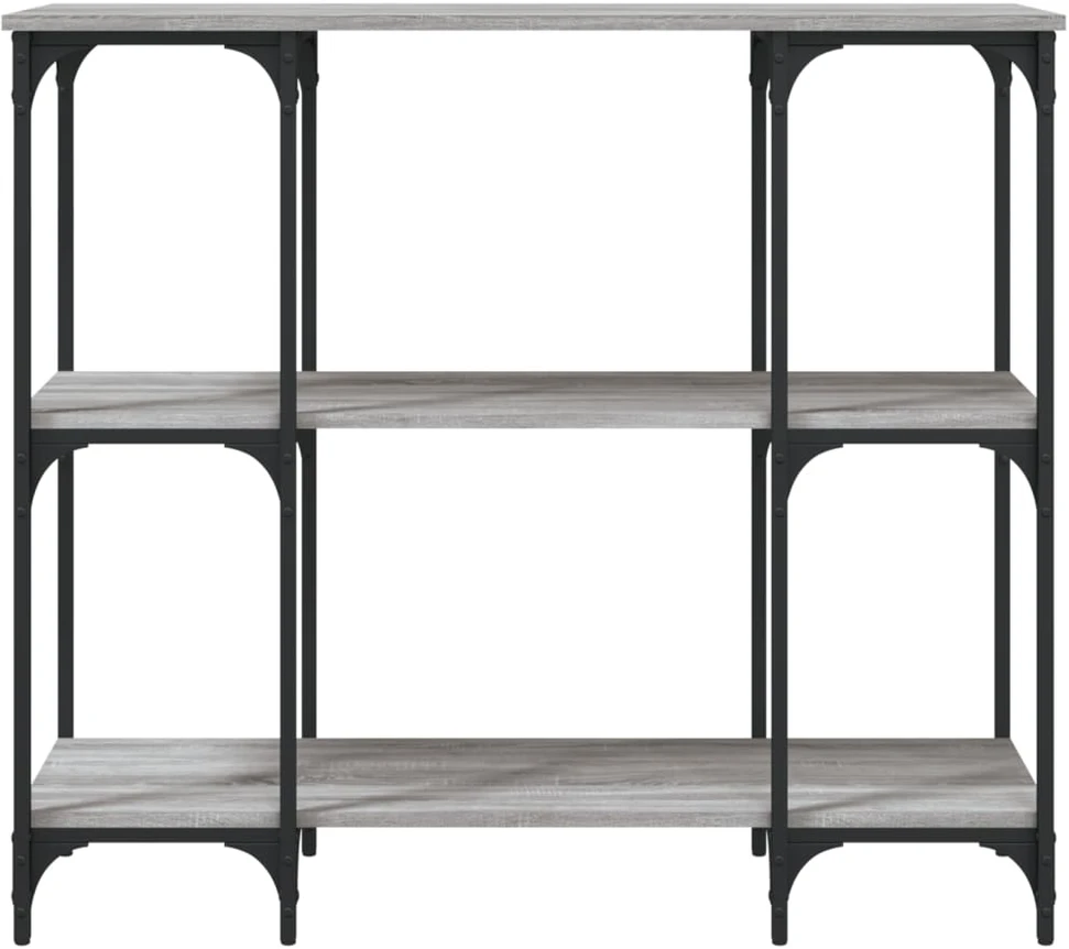 Konsolinis staliukas, pilkas ąžuolo, 102x35x90cm, mediena