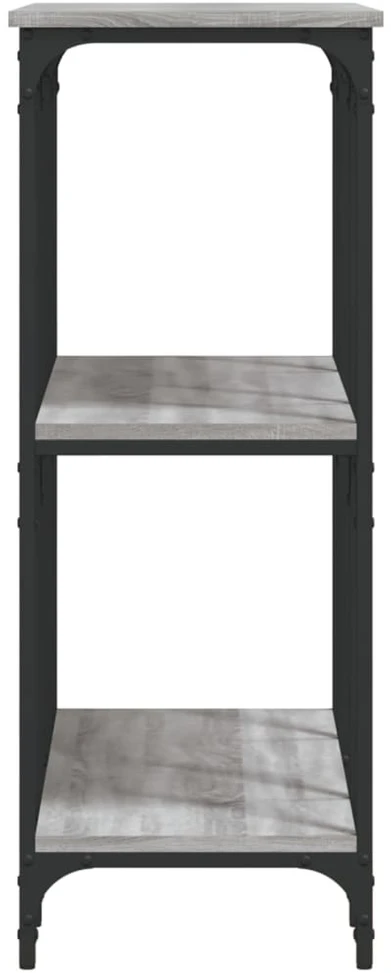 Konsolinis staliukas, pilkas ąžuolo, 102x35x90cm, mediena