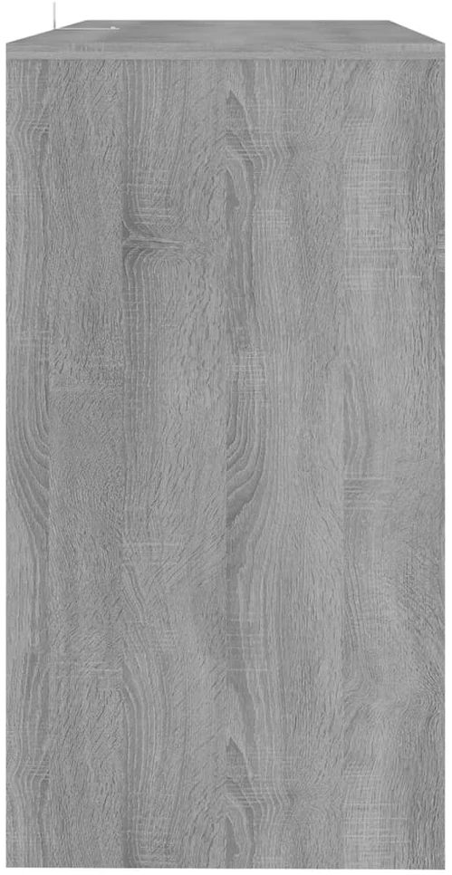 Konsolinis staliukas, pilkas ąžuolo, 89x41x76,5cm, mediena