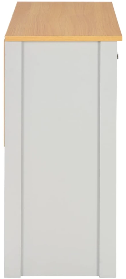 Konsolinis staliukas, pilkos spalvos, 97x35x76cm