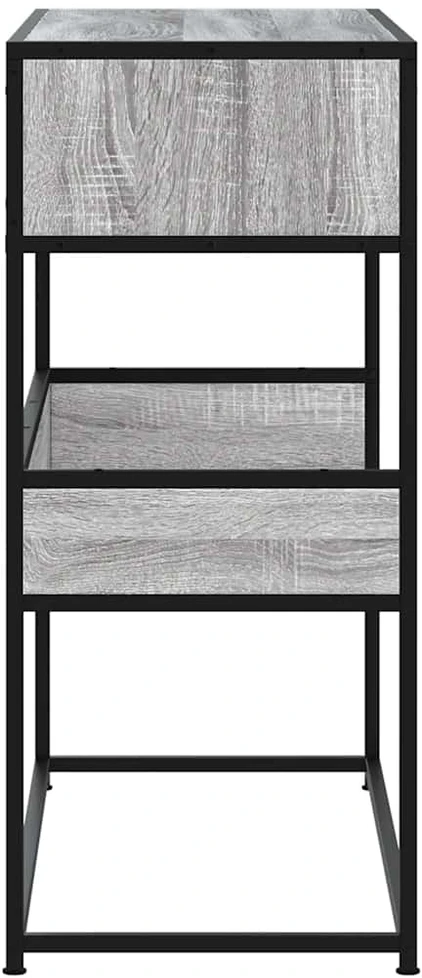 Konsolinis staliukas, sonomas ąžuolo, 90x35x80cm, mediena