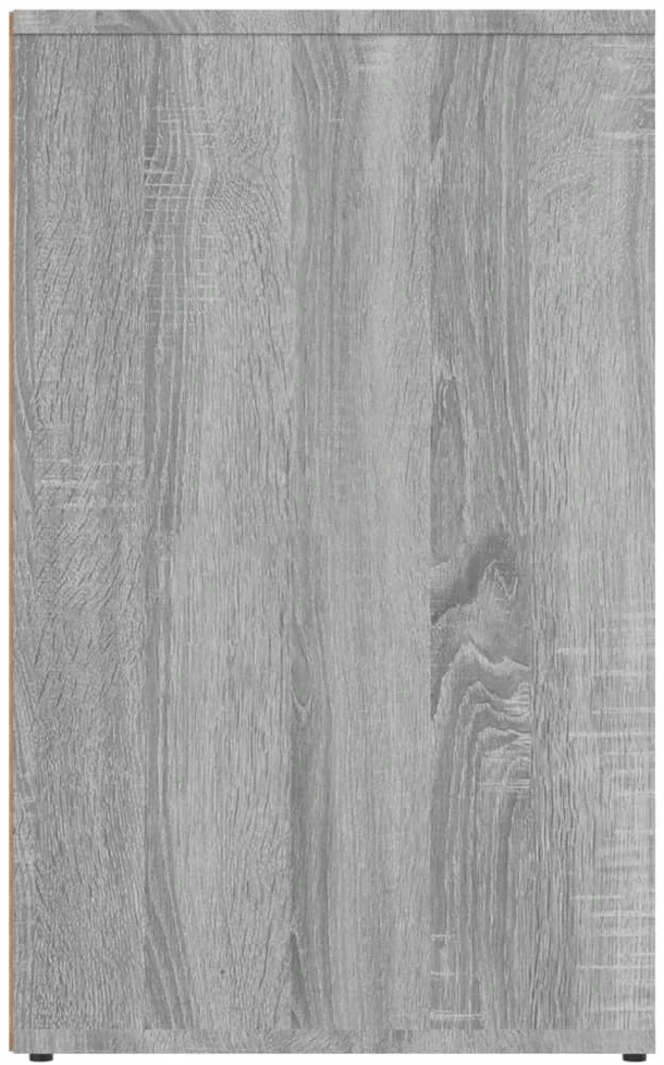 Kosmetinė spintelė, pilka ąžuolo, 80x40x65cm, apdirbta mediena