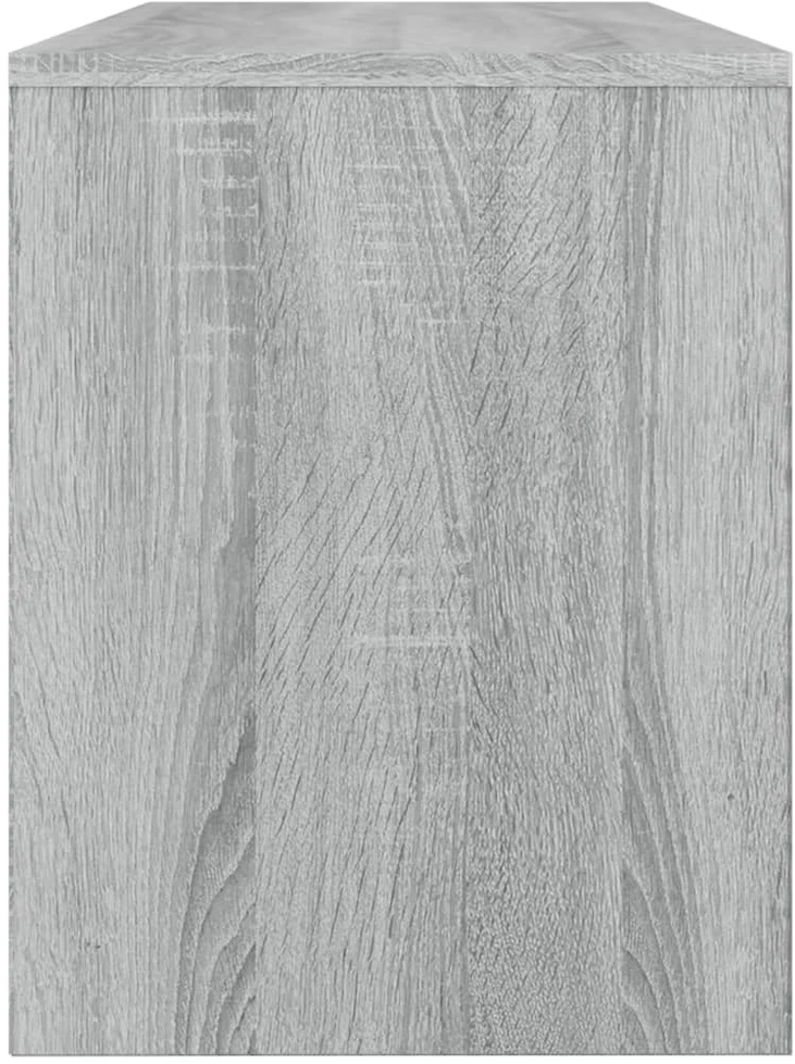 Kosmetinio staliuko kėdutė, pilka ąžuolo, 70x35x45cm, mediena