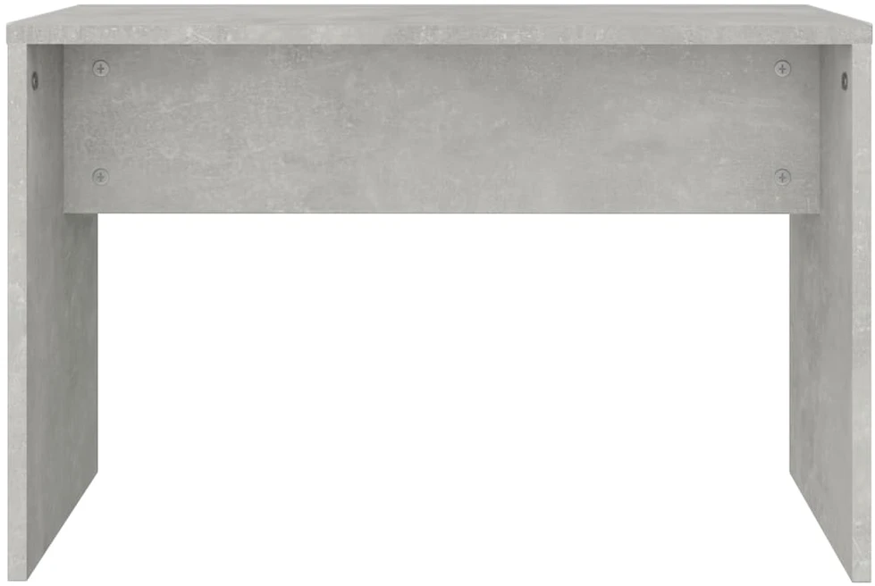 Kosmetinio staliuko komplektas, betono pilkas, 86,5x35x136cm