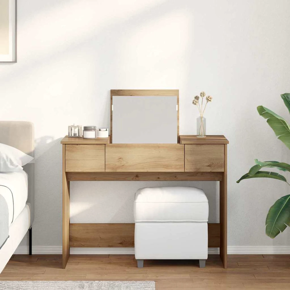 Kosmetinis Stalas Amatininkų ąžuolas 100 x 45 x 76 cm