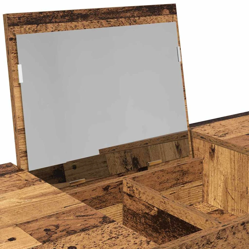 Kosmetinis Stalas su stalčių Senas medis 100 x 45 x 76 cm