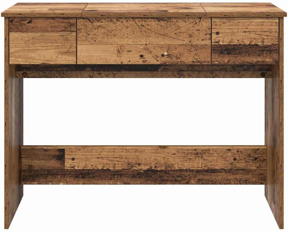 Kosmetinis Stalas su stalčių Senas medis 100 x 45 x 76 cm