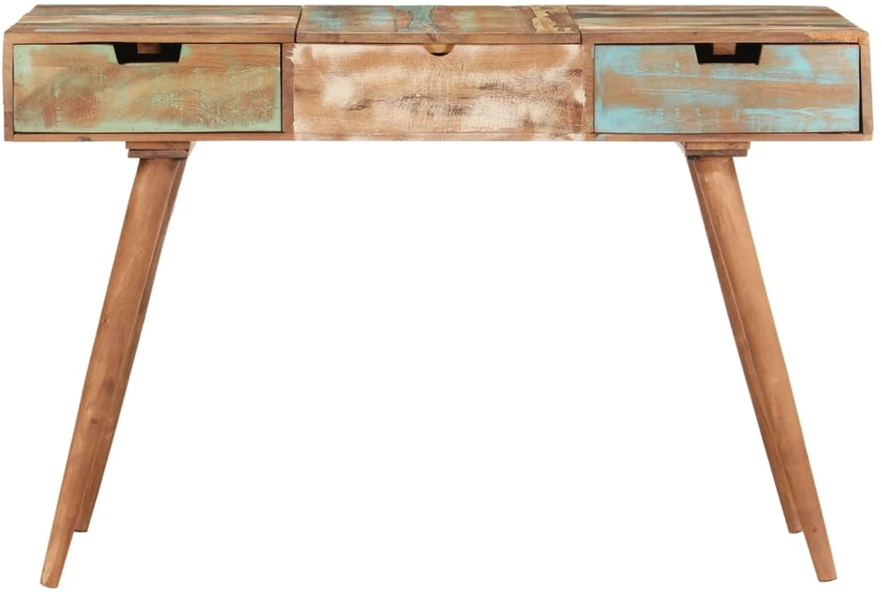Kosmetinis staliukas su veidrodžiu, 112x45x76cm, mediena