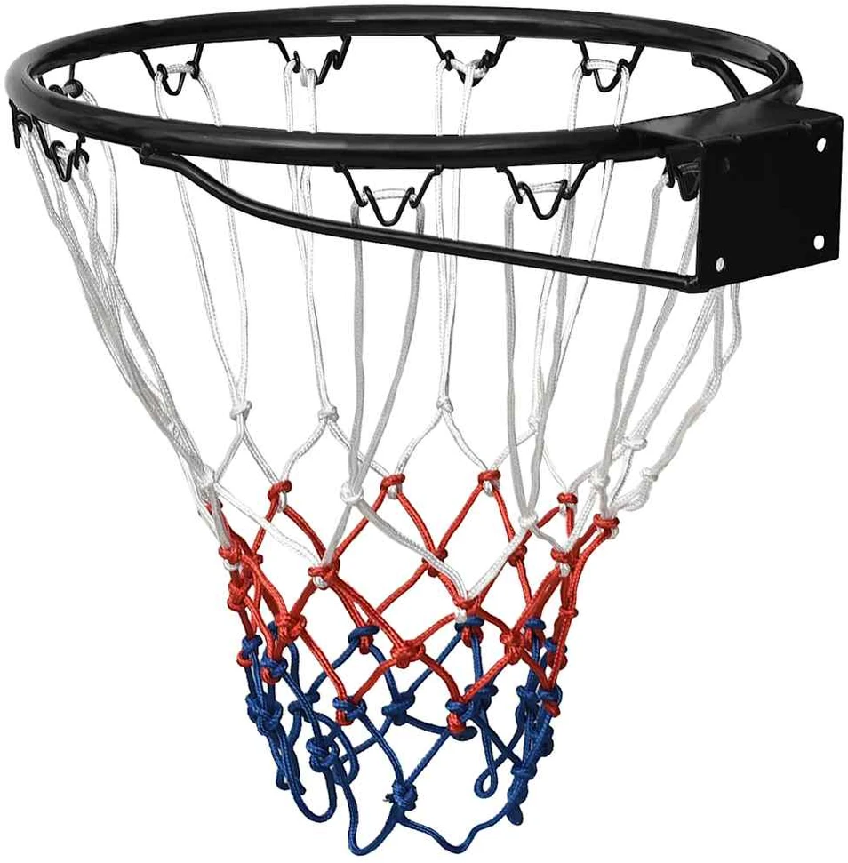Krepšinio lankas, juodos spalvos, 39cm, plienas
