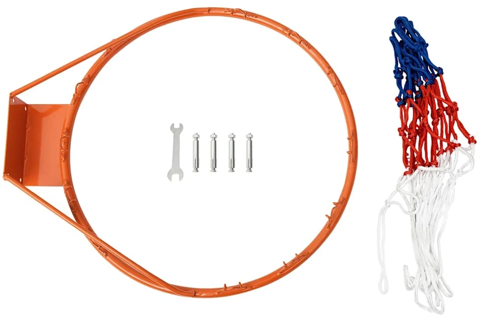 Krepšinio lankas, oranžinės spalvos, 39cm, plienas