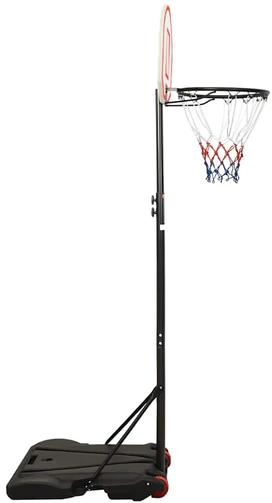 Krepšinio stovas, baltos spalvos, 216–250cm, polietilenas