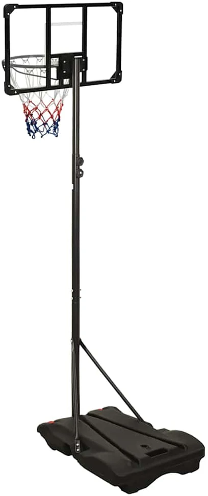 Krepšinio stovas, skaidrus, 216–250cm, polikarbonatas