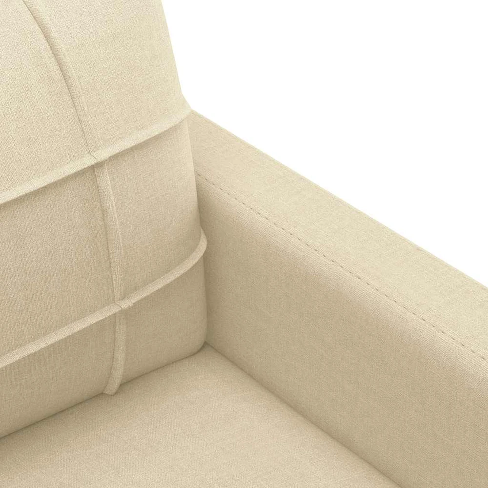 Sofa Krėslas, kreminės spalvos, 60cm, audinys
