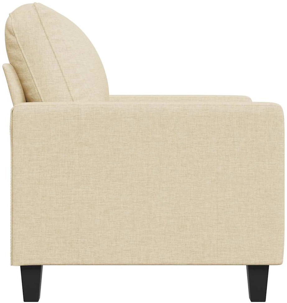 Sofa Krėslas, kreminės spalvos, 60cm, audinys