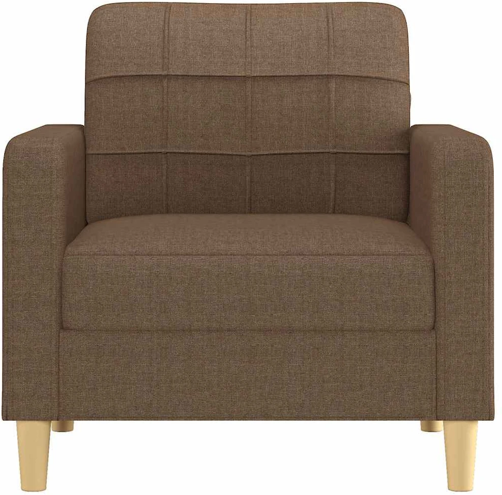 Sofa Krėslas, rudos spalvos, 60cm, audinys