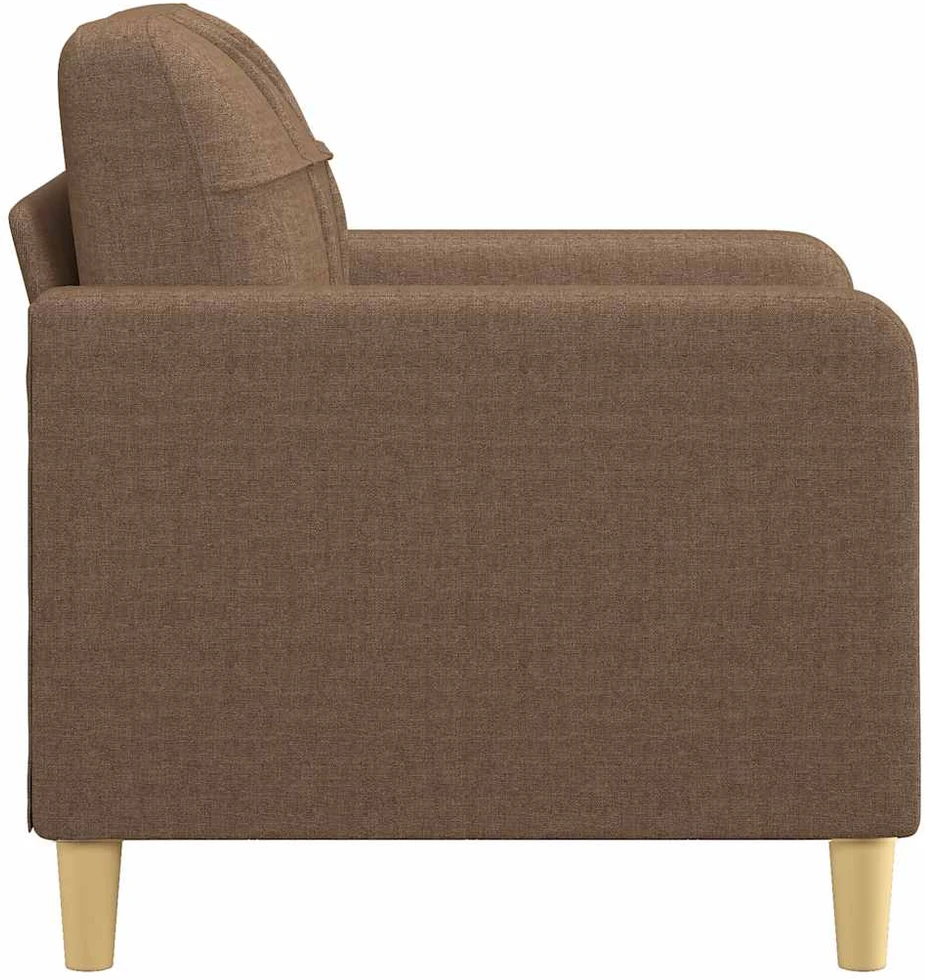 Sofa Krėslas, rudos spalvos, 60cm, audinys