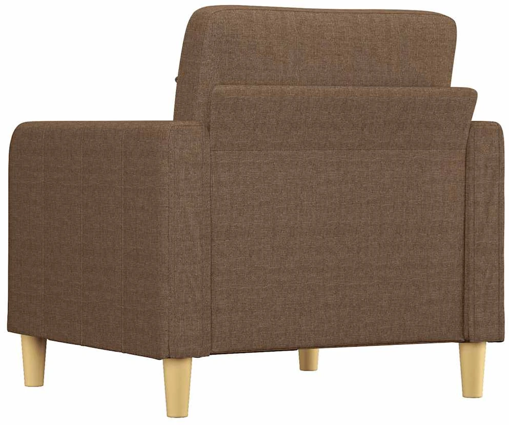 Sofa Krėslas, rudos spalvos, 60cm, audinys