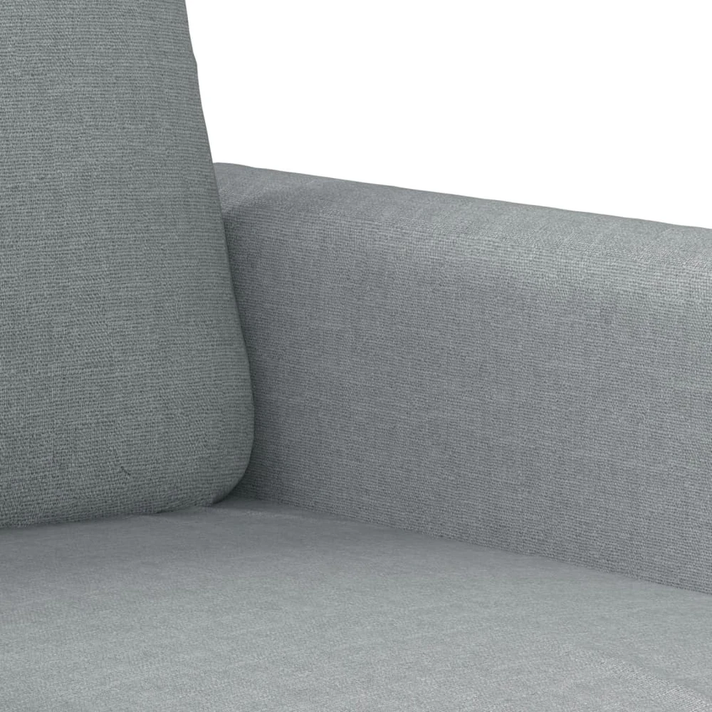 Sofa Krėslas, šviesiai pilkos spalvos, 60cm, audinys