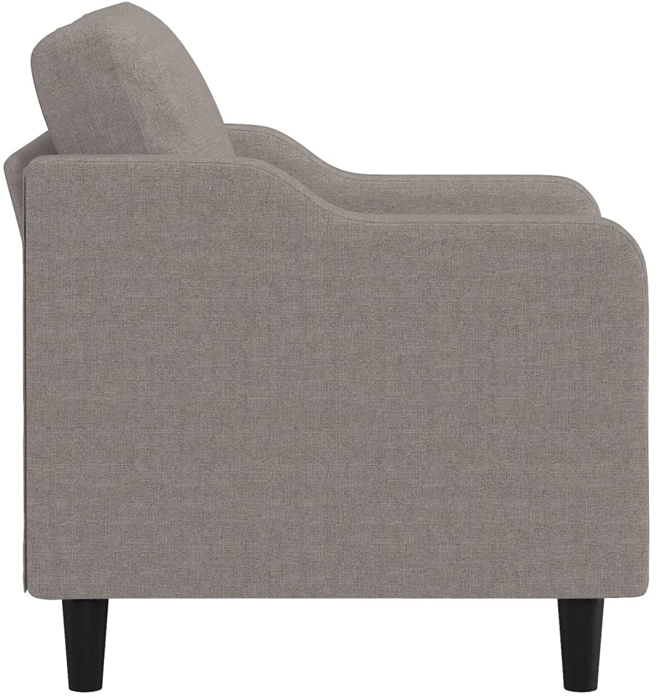 Fotelis Krėslas, taupe spalvos, 60cm, audinys