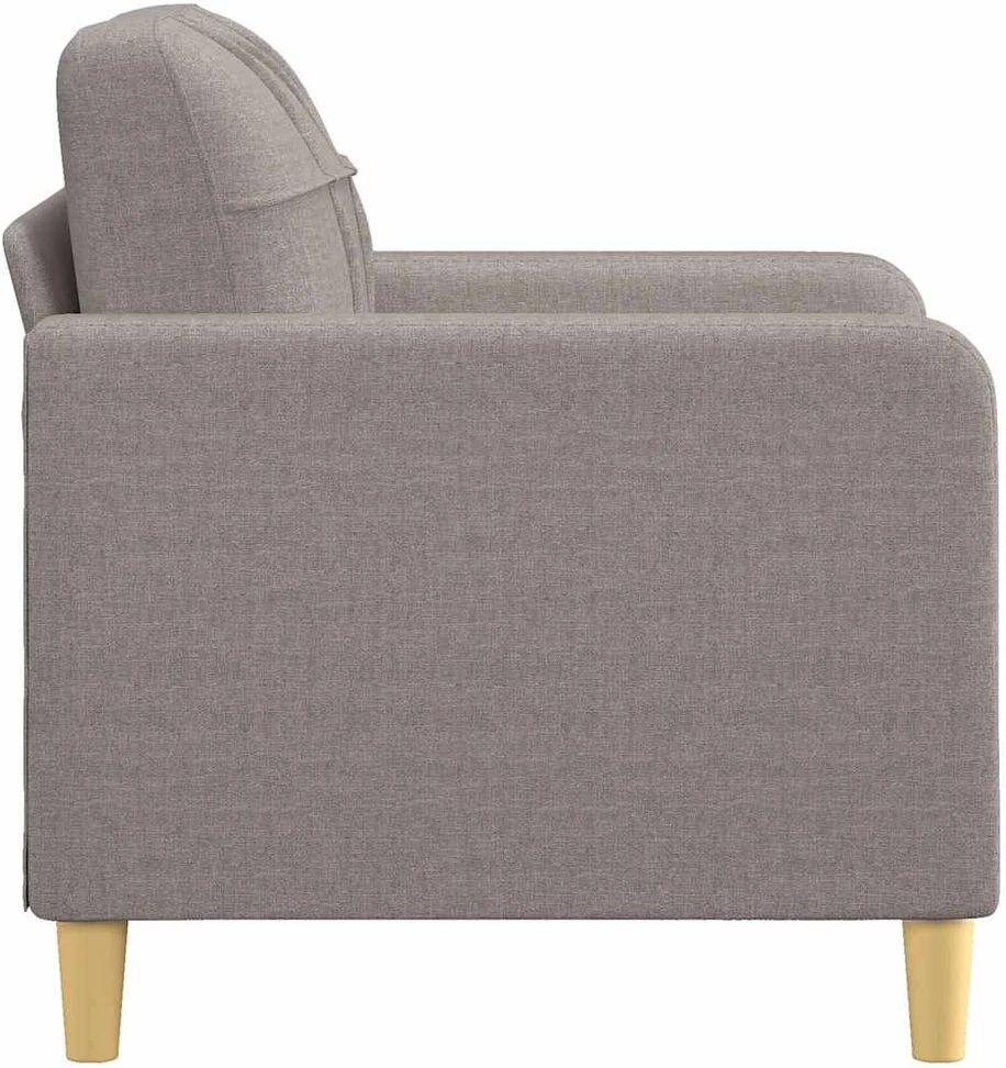 Fotelis Krėslas, taupe spalvos, 60cm, audinys
